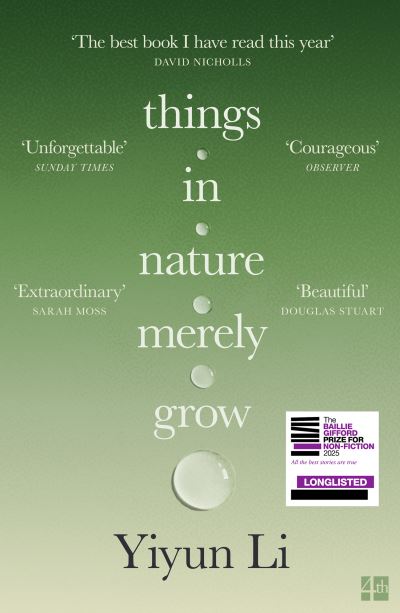 Things in Nature Merely Grow