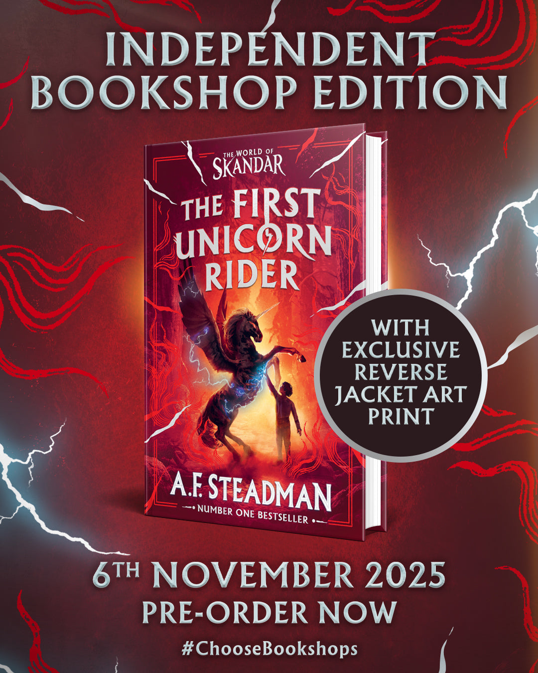 World Of Skandar: The First Unicorn Rider - Signed, indie edition pre order