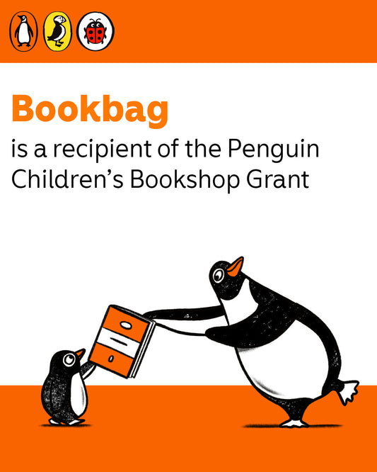 an image showing a penguin holding a book