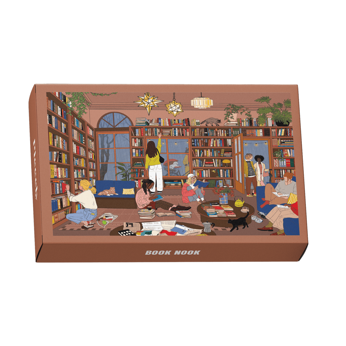 Mini Puzzle Book Nook, 99 Pieces