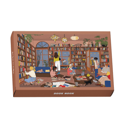 Mini Puzzle Book Nook, 99 Pieces