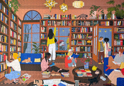 Puzzle Book Nook, 1000 pieces