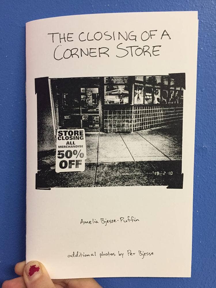 Closing of a Corner Store (Zine)